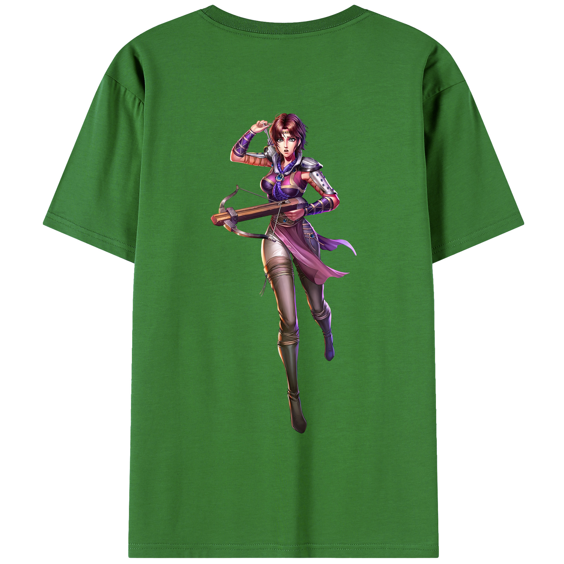 （画像用） 北斗の拳 Fist of the North Star レディース半袖Tシャツ(バックプリント)